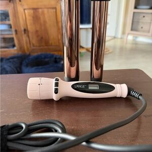 Lange Pink Hair Tool with Black Accents